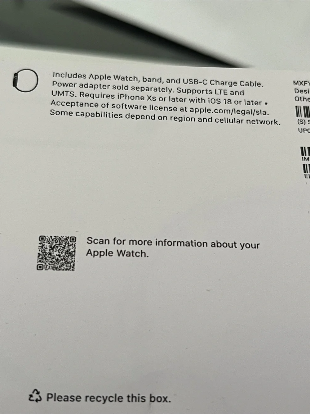 Apple Pink Smartwatch Apple Watch SE generation 2 40 mm starlight band